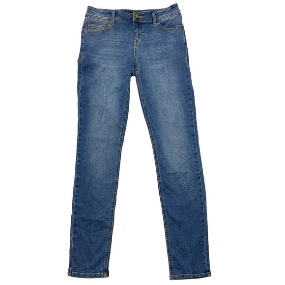 Jordache Modern Med Rise Light Wash Skinny, Stretch Denim Jeans Woman's Size 2 - Picture 1 of 15